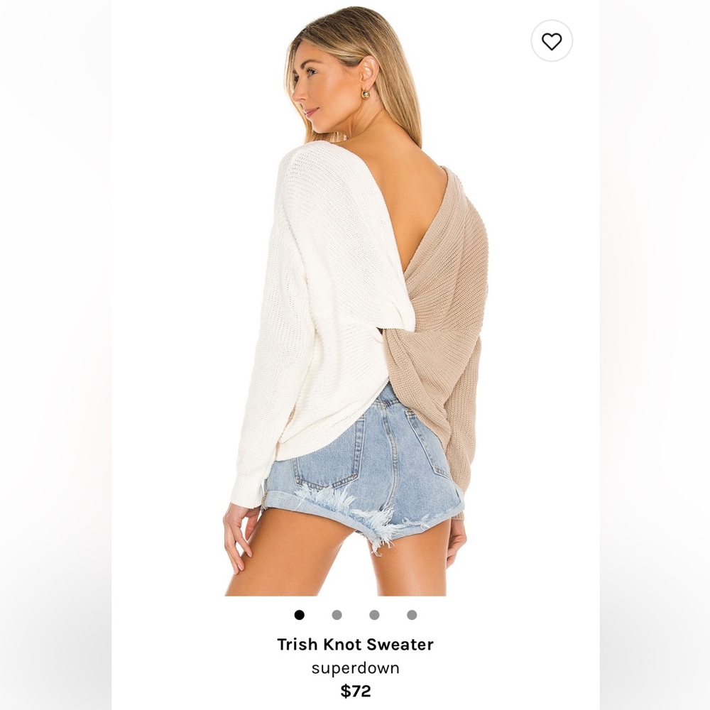 Superdown knit sweater